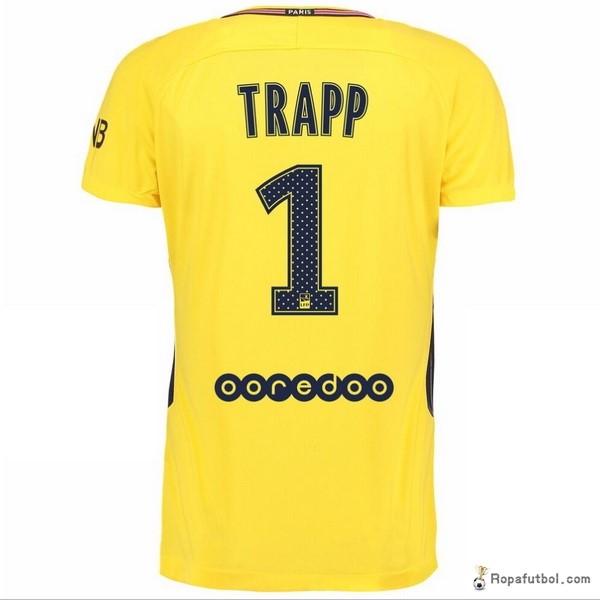 Camiseta Paris Saint Germain Replica Segunda Ropa Trapp 2017/18